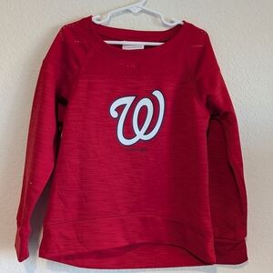 Washington Nationals Girls Sweatshirt